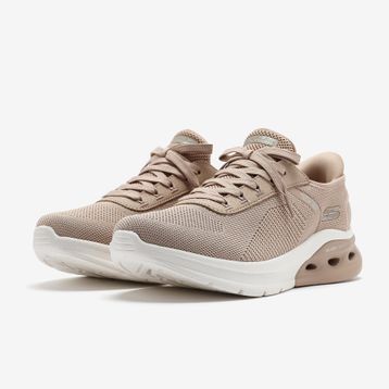 Skechers 117638 TAN Bobs Arc Waves 2.0 Bej Kadın Spor Ayakkabı