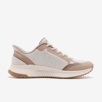 Skechers 117741 NTMT Bobs Squad 4 Bej Kadın Spor Ayakkabı