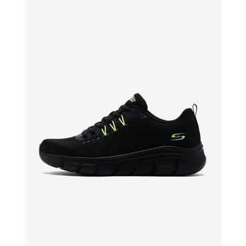 Skechers 118101 BBK Bobs Sport B Flex Electric Cool Siyah Erkek Spor Ayakkabı