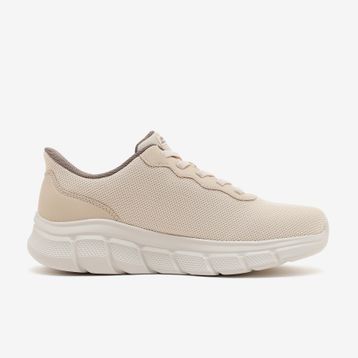 Skechers 118113 NAT Bobs B Flex Bej Erkek Spor Ayakkabı