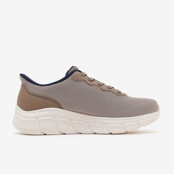Skechers 118113 TPE Bobs B Flex Bej Erkek Spor Ayakkabı