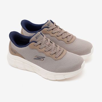 Skechers 118113 TPE Bobs B Flex Bej Erkek Spor Ayakkabı