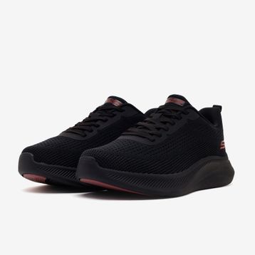 Skechers 118155TK BBK Bobs Moda Flex Siyah Erkek Spor Ayakkabı