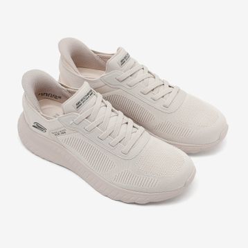 Skechers 118312 OFWT Bobs Squad Chaos Solid Step Beyaz Erkek Spor Ayakkabı