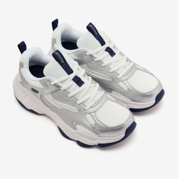 Skechers 118330 SIL Bobs Diego Gri Erkek Spor Ayakkabı