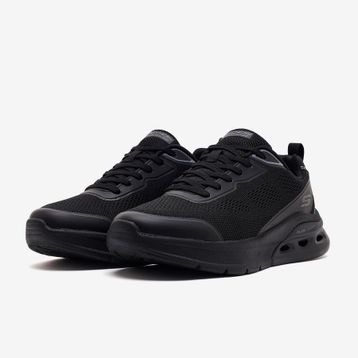 Skechers 118340 BBK Bobs Arc Waves 2.0 Class Rank Siyah Erkek Spor Ayakkabı