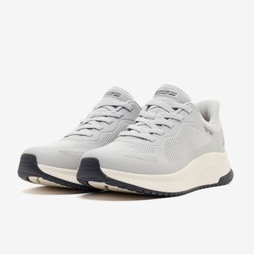 Skechers 118423 LTGY Bobs Squad 4 Gri Erkek Spor Ayakkabı