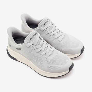 Skechers 118423 LTGY Bobs Squad 4 Gri Erkek Spor Ayakkabı
