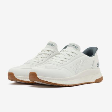 Skechers 118424 WHT Bobs Squad 4-direct Step Beyaz Erkek Spor Ayakkabı