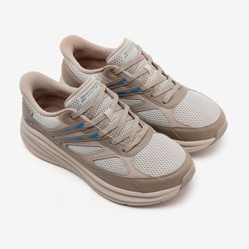 Skechers 118432 TPE Bobs Skillz Bej Erkek Spor Ayakkabı