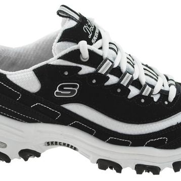 Skechers 11930EW-BKW Siyah D'Lites Interlude Kadın Ayakkabı