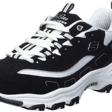 Skechers 11930EW-BKW Siyah D'Lites Interlude Kadın Ayakkabı
