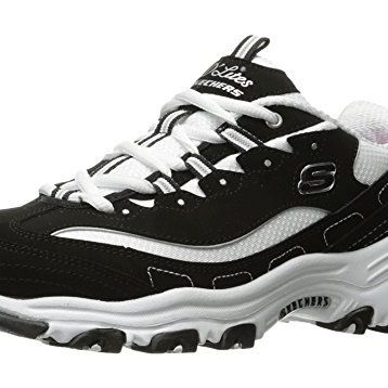 Skechers 11930EW-BKW Siyah D'Lites Interlude Kadın Ayakkabı