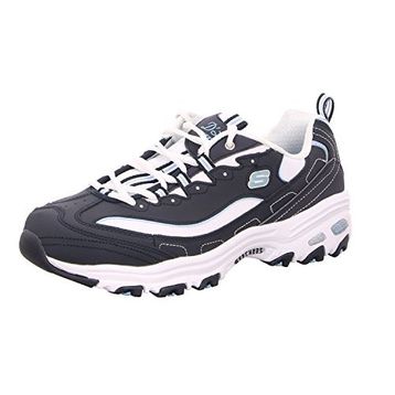 Skechers 11930EW-BKW Siyah D'Lites Interlude Kadın Ayakkabı