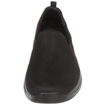Skechers 124401-BBK_41 Düşük Üst Siyah 8 UK Kadın Spor Ayakkabı