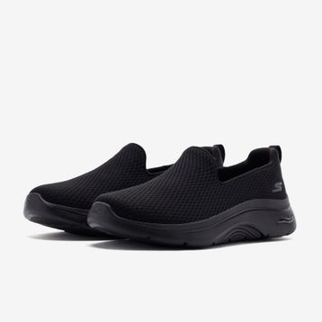 Skechers 125313 BBK Go Walk Arch Fit 2.0 - Saida Siyah Kadın Spor Ayakkabı