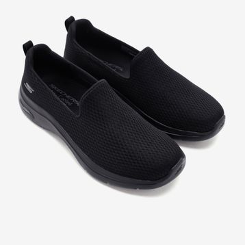 Skechers 125313 BBK Go Walk Arch Fit 2.0 - Saida Siyah Kadın Spor Ayakkabı