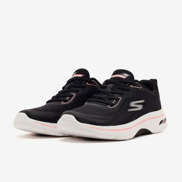 Skechers 125346 BKPK Go Walk Arch Fit 2.0 Siyah Kadın Spor Ayakkabı