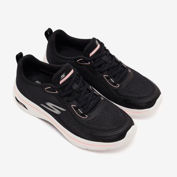Skechers 125346 BKPK Go Walk Arch Fit 2.0 Siyah Kadın Spor Ayakkabı