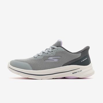 Skechers 125923 GYLV Go Walk 8 Gri Kadın Spor Ayakkabı
