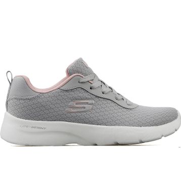 Skechers 12964TK LGPK Dynamight 2.0 Eye To Eye Gri Kadın Spor Ayakkabı