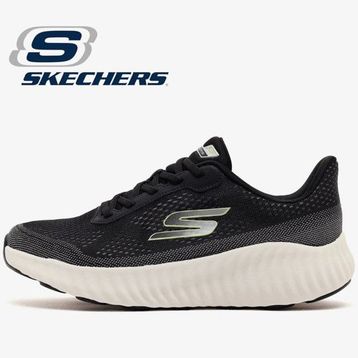 Skechers 129735 BKW Go Run Now Siyah Kadın Koşu Spor Ayakkabı