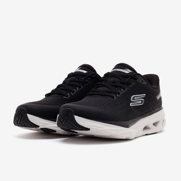 Skechers 129825 BKW Glide-step Vortex Siyah Kadın Spor Ayakkabı