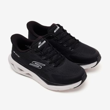 Skechers 129825 BKW Glide-step Vortex Siyah Kadın Spor Ayakkabı