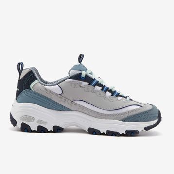 Skechers 13143 GYBL D'lites-cool Change Gri Kadın Spor Ayakkabı