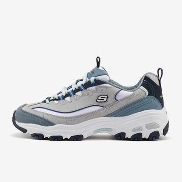 Skechers 13143 GYBL D'lites-cool Change Gri Kadın Spor Ayakkabı