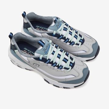 Skechers 13143 GYBL D'lites-cool Change Gri Kadın Spor Ayakkabı