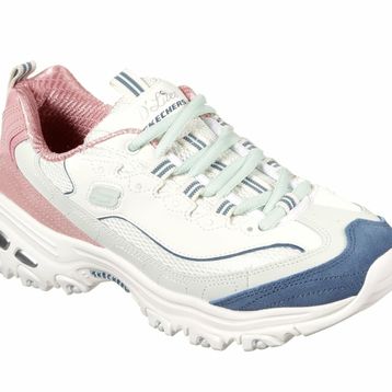 Skechers 13167 NTPK Beyaz D'Lites Summer Jasmine Kadın Spor Ayakkabı