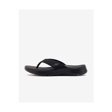 Skechers 141404-BBK Go Walk FLex Sandal Splendor Siyah Kadın Terlik