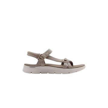 Skechers 141451-TPE Go Walk FLex Sandal Sublime Bej Kadın Terlik