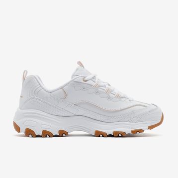 Skechers 149807 WHT D'lites Good Neutral Beyaz Kadın Spor Ayakkabı