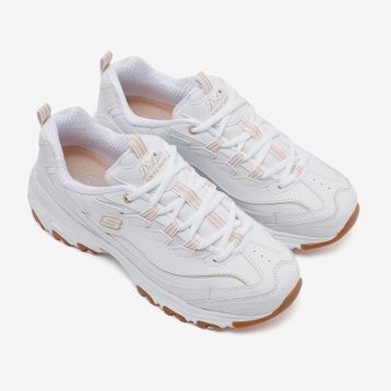 Skechers 149807 WHT D'lites Good Neutral Beyaz Kadın Spor Ayakkabı