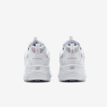 Skechers 150038 WHT D'lites - Finest Pick Beyaz Kadın Spor Ayakkabı