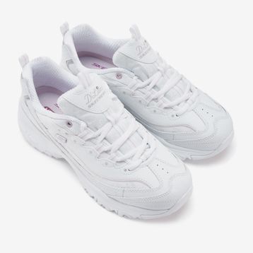 Skechers 150038 WHT D'lites - Finest Pick Beyaz Kadın Spor Ayakkabı
