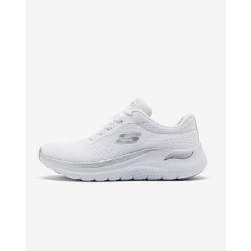 Skechers 150067TK WSL Arch Fit 2.0 - Glow The Distance Beyaz - Gri Kadın Spor Ayakkabı