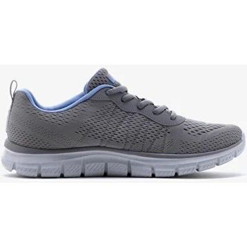 Skechers 150141TK GYBL Track New Staple Gri Kadın Spor Ayakkabı