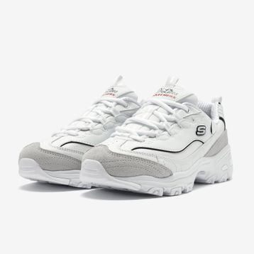 Skechers 150231-WBK D'Lites Beyaz Kadın Spor Ayakkabı