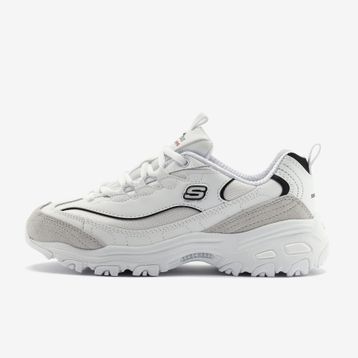 Skechers 150231-WBK D'Lites Beyaz Kadın Spor Ayakkabı