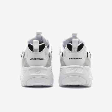 Skechers 150231-WBK D'Lites Beyaz Kadın Spor Ayakkabı
