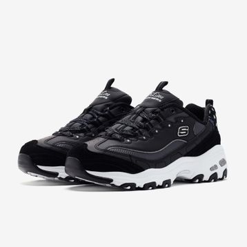 Skechers 150235 BKW D'lites - Golden Chic Siyah Kadın Spor Ayakkabı