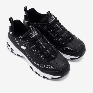 Skechers 150236-BKSL D Lites Siyah Kadın Günlük Ayakkabı