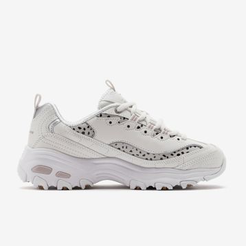 Skechers 150236-OFPK D'lites Beyaz Kadın Spor Ayakkabı