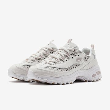 Skechers 150236-OFPK D'lites Beyaz Kadın Spor Ayakkabı