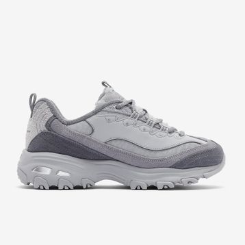 Skechers 150240 GYSL D'lites Gri Kadın Spor Ayakkabı
