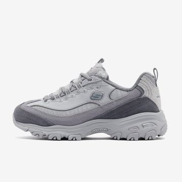 Skechers 150240 GYSL D'lites Gri Kadın Spor Ayakkabı