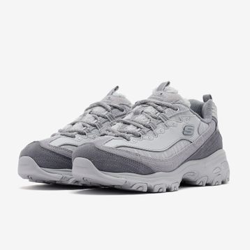 Skechers 150240 GYSL D'lites Gri Kadın Spor Ayakkabı